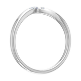0.15 Carat Diamond Wedding Anniversary Ring in White Gold