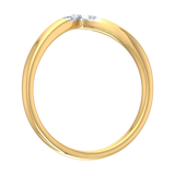 0.15 Carat Diamond Wedding Anniversary Ring in Yellow Gold