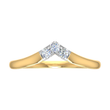0.15 Carat Diamond Wedding Anniversary Ring in Yellow Gold