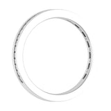 1/4 Carat Channle Set Diamond Wedding Band in White Gold