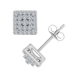 1/3 Carat Diamond Stud Earrings in Gold - IGI Certified