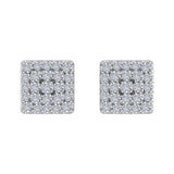 1/3 Carat Diamond Stud Earrings in Gold - IGI Certified