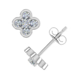1/5 Carat Diamond Stud Earrings in Gold - IGI Certified - Preview 7