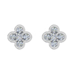 1/5 Carat Diamond Stud Earrings in Gold - IGI Certified - Thumbnail 3