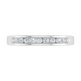 0.23 Carat Channel Set Diamond Wedding Band Ring in Gold