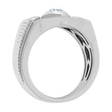 1/2 Carat Men's Diamond Wedding Band Ring in Gold - IGI Certified
