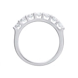 1 Carat 7-Stone Diamond Wedding Band Ring in Gold - IGI Certified