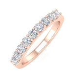 1/2 Carat Round Diamond Wedding Band Ring in Gold
