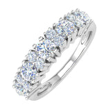 1 Carat Diamond Wedding Band Ring in Gold - IGI Certified