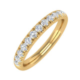 1/2 Carat Round Diamond Wedding Band Ring in Gold