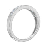 1/2 Carat Channel Set Diamond Wedding Band Ring in Gold - IGI Certified