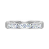 1/2 Carat Channel Set Diamond Wedding Band Ring in Gold