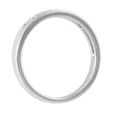 1/10 Carat Channel Set Diamond Wedding Anniversary Ring in Gold