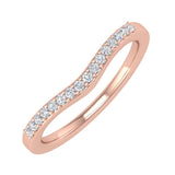 1/10 Carat Diamond Wedding Anniversary Ring in Gold