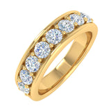 1 Carat Diamond Wedding Band Ring in Gold