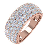 1.80 Carat Diamond Wedding Band Ring in Gold
