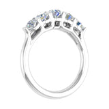 1 Carat (ctw) 5-Stone Diamond Wedding Band Ring in Gold