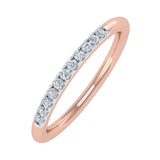 1/10 Carat Diamond Wedding Anniversary Ring in Gold