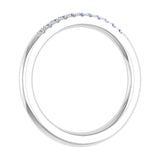 1/10 Carat Diamond Wedding Anniversary Ring in Gold