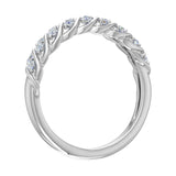 1/4 Carat Diamond Wedding Band Ring in Gold