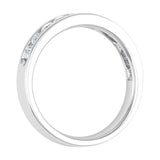 0.60 Carat Channel Set Diamond Wedding Band Ring in Gold - RG-17489-0057-SI1SI2-14KW - Preview 2