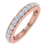 1/4 Carat Diamond Wedding Band Ring in Gold