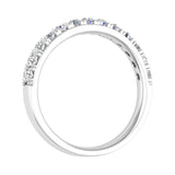 1/2 Carat Round Diamond Wedding Band Ring in Gold - IGI Certified