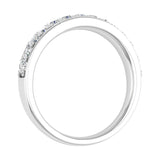 1/2 Carat Round Diamond Wedding Band Ring in Gold