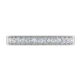 1/4 Carat Round Diamond Wedding Band Ring in Gold