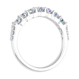 3/4 Carat Diamond Wedding Band Ring in Gold