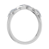 0.08 Carat Diamond Wedding Band Ring in Gold