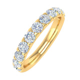 1 Carat Diamond Wedding Band Ring in Gold