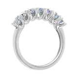 1 Carat 7-Stone Diamond Wedding Band Ring in Gold