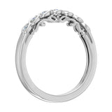 0.15 Carat Diamond Wedding Band Ring in Gold