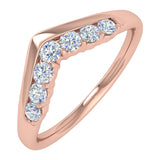 1/4 Carat Diamond Wedding Anniversary Ring in Gold