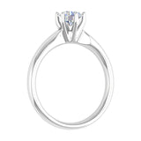 1/2 Carat 6-Prong Set Diamond Solitaire Engagement Ring in Gold - IGI Certified