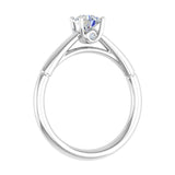 0.51 Carat Diamond Solitaire Engagement Ring in Gold - IGI Certified