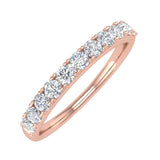 1/2 Carat Natural White Diamond Wedding Band Ring in Gold