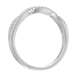 0.15 Carat Diamond Wedding Band Ring in Gold