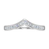 1/5 Carat Diamond Wedding Anniversary Ring in Gold