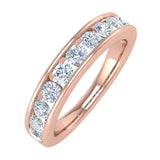 1 Carat Diamond Wedding Band Ring in Gold