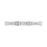 1/3 Carat Channel Set Diamond Gold Wedding Band Ring in Gold - IGI Certified