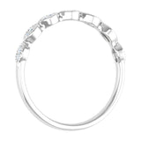 0.04 Carat Anniversary Wedding Band Ring in Gold - IGI Certified