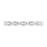 0.04 Carat Anniversary Wedding Band Ring in Gold - IGI Certified
