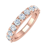 1 Carat Diaamond Wedding Band Ring in Gold