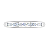 1/4 Carat Channel Set Round Diamond Wedding Band Ring in Gold