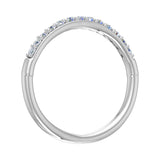 1/5 Carat Diamond Wedding Band Ring in Gold