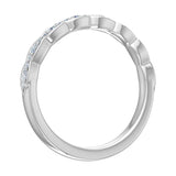 1/5 Carat Diamond Wedding Band Ring in Gold