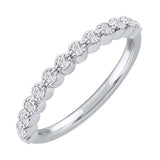 1/5 Carat Diamond Wedding Band Ring in Gold