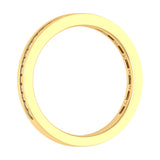 1/4 Carat Channle Set Diamond Wedding Band in Yellow Gold